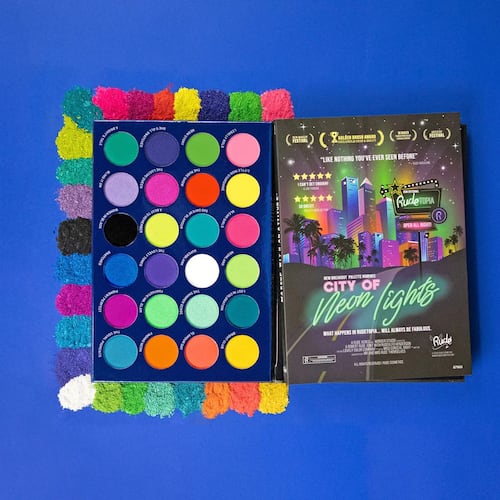 Paleta de Sombras City Of Neon Lights 24 Rude