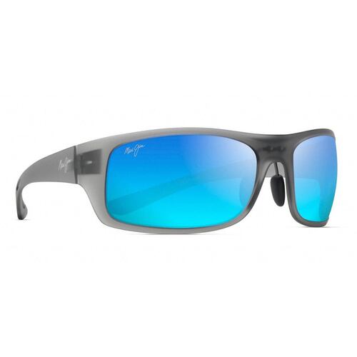 Lente Solar Maui Jim Montura En Naylon color Gris para Caballero