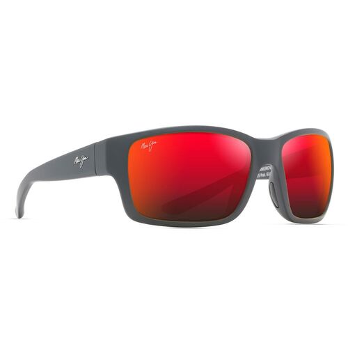 Lente Solar Maui Jim Polarizado color Negro Unisex RM604-02A