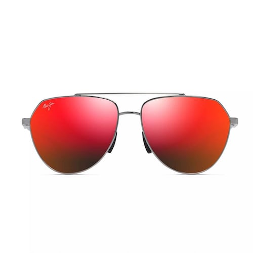 Lente Solar Maui Jim Plata Unisex