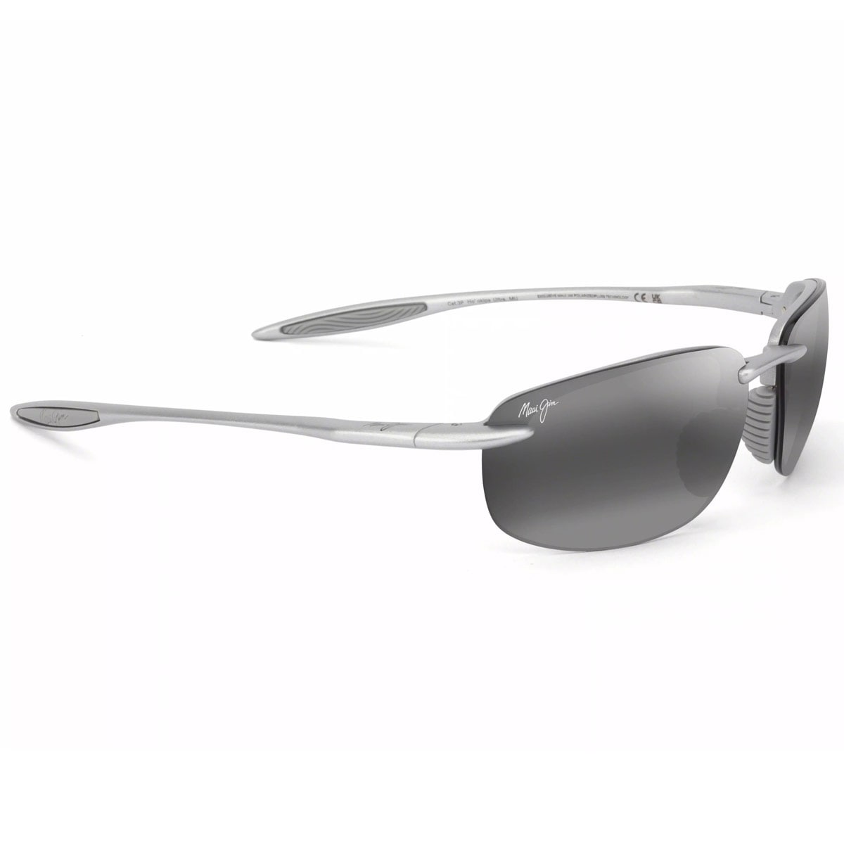 サングラス Maui Jim SS25 Maui Jim - MJ0676S - 002 (MJ0676S 002) Maui Jim Ho'okipa Ultra MJ0676S Wraparound Sunglasses