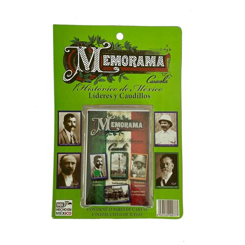 Memorama CS Líderes Y Caudillos