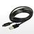 Cable Micro USB 120m Negro Metálico