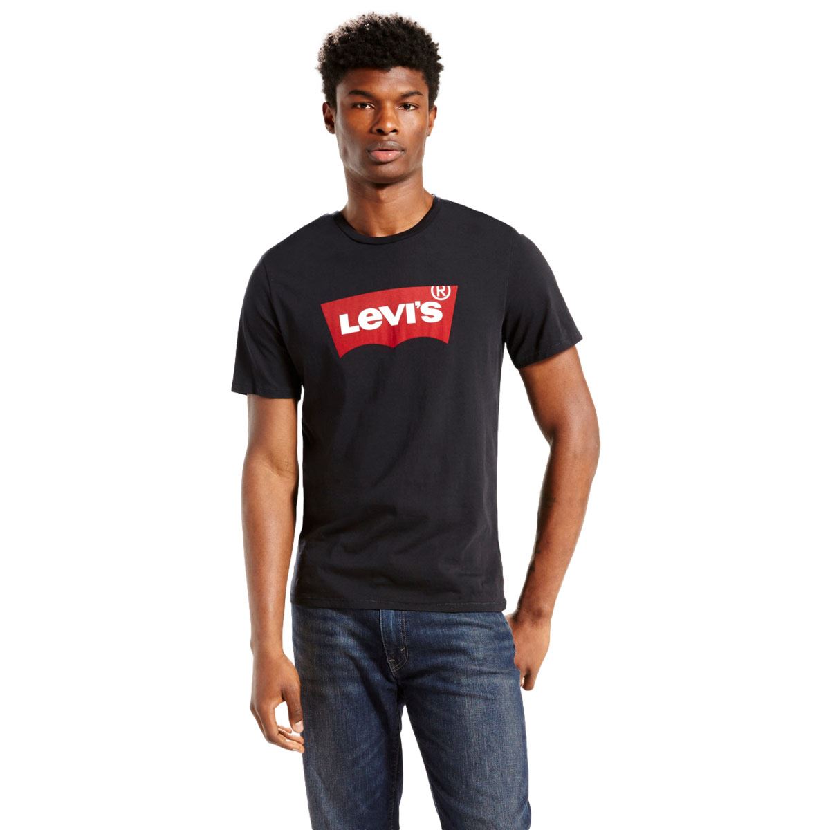 Playera negra Levis para hombre CH