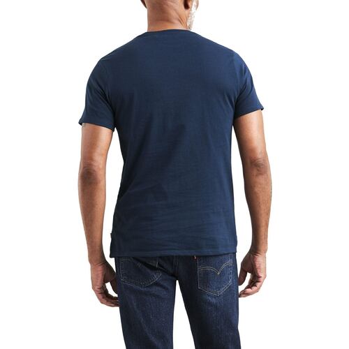 Playera MC Azul Extra Grande Levi's Graphic Set-In Neck