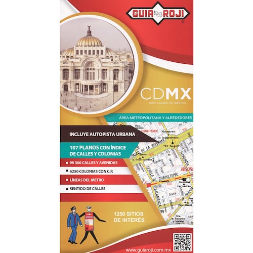 Guía roji ciudad de México 2017
