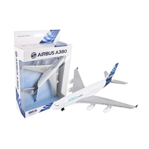 Avión de Juguete Coleccionable Airbus A380 Single Plane Mod RT0380