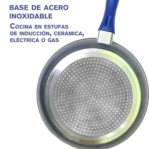Sarten Profundo + Cuchillos Flavorstone