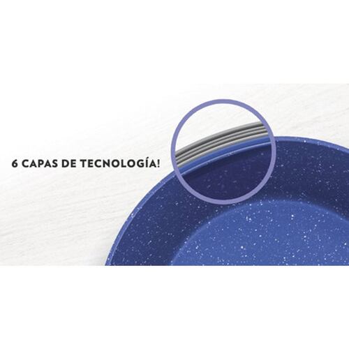 Sarten Profundo + Cuchillos Flavorstone