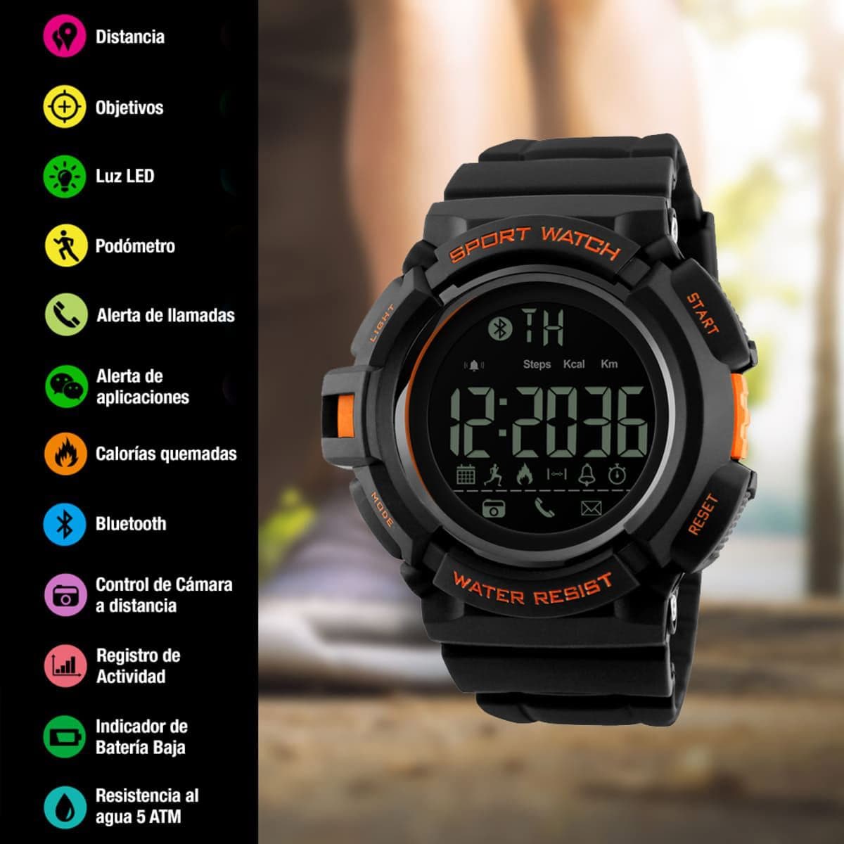 Skmei best sale smartwatch deportivo