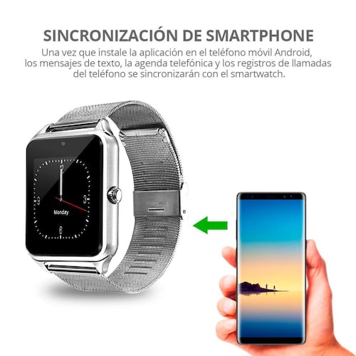 Smartwatch RedLemon SIM Independiente Plateado
