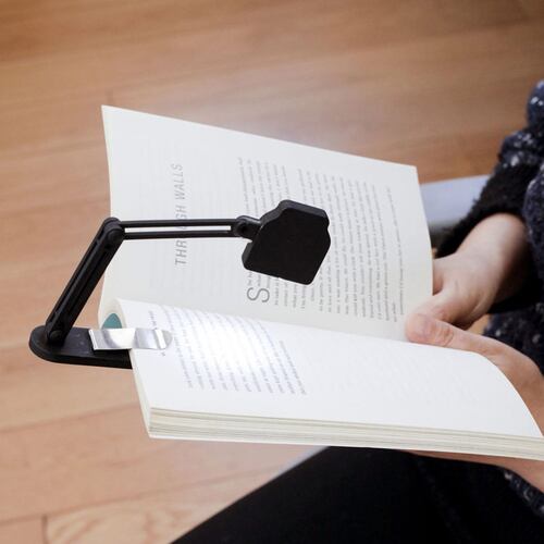 Lámpara Negra Delgada de Lectura