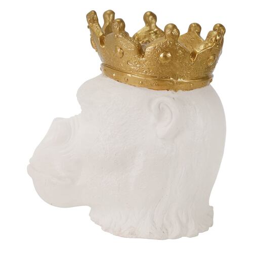 Figura gorila con corona