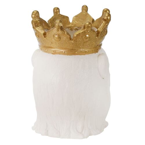 Figura gorila con corona