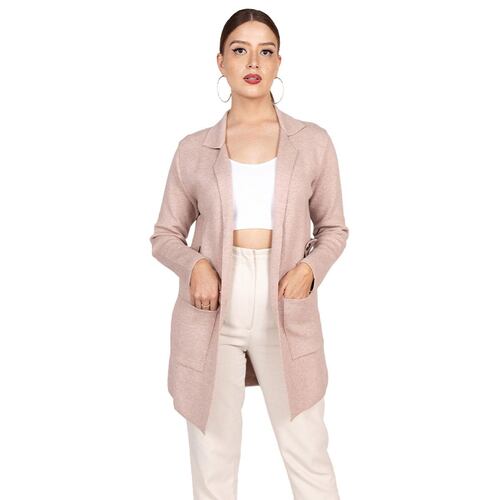 Abrigo Zuio cuello con solapa para mujer M
