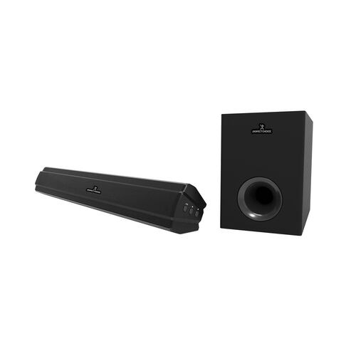 Barra De Audio 2.1 Bluetooth Minuetto Negra