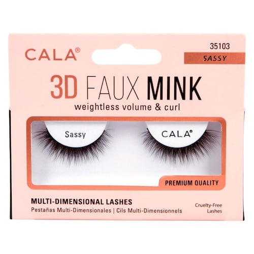 Pestañas Postizas 3D Faux Mink Lashes Sassy