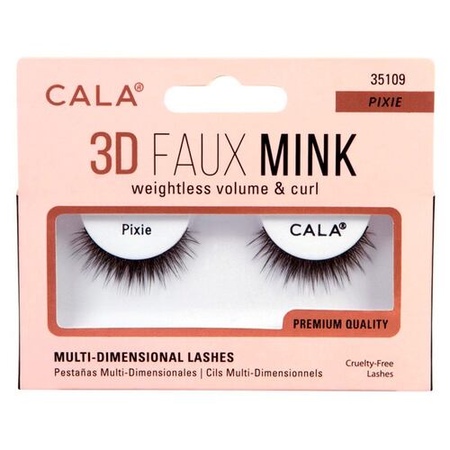 Pestañas Postizas 3D Faux Mink Lashes Pixie