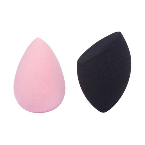 Dúo Esponjas de Maquillaje Rosa / Negro
