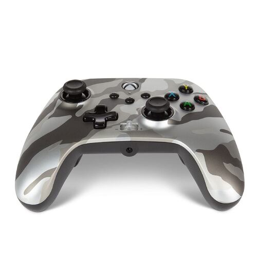 Control Xbox White Camo alámbrico