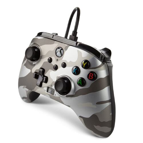 Control Xbox White Camo alámbrico