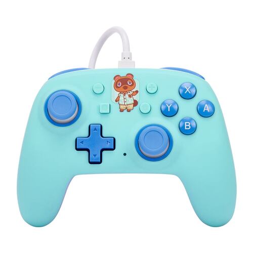 Control Alámbrico Nano de PowerA para NSW Nintendo Switch Animal Crossing