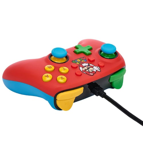 Control alámbrico Nano Mario Medley para Nintendo Switch