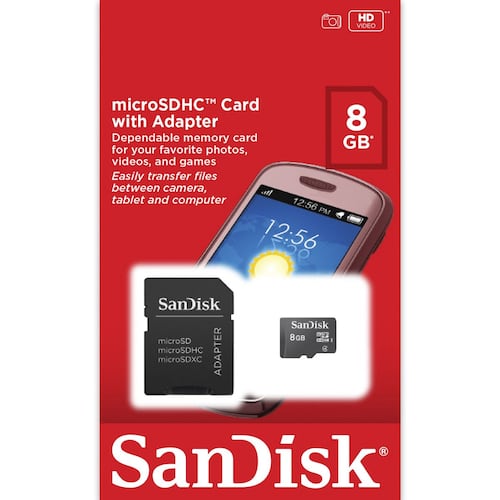 Tarjeta Sandisk Micro SD 8 Gb
