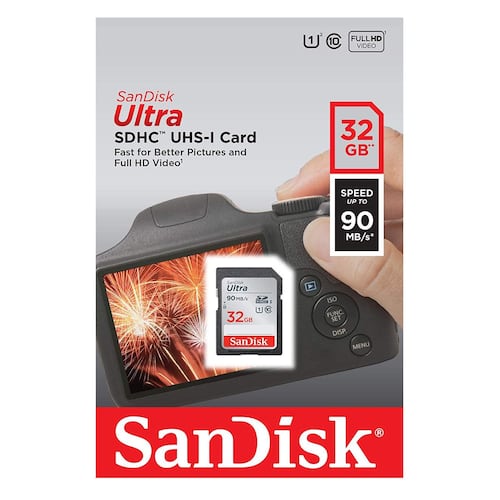 Tarjeta Sandisk SD 32GB SDSDUNR-GN6