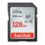 Tarjeta Sandisk SD 128GB SDSDUNR-GN