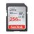 Tarjeta Sandisk SD 256GB SDSDUNR-GN