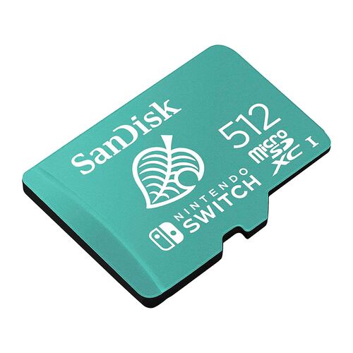 Tarjeta Memoria Micro SD SANDISK para NSW de 512 GB Animal Crossing