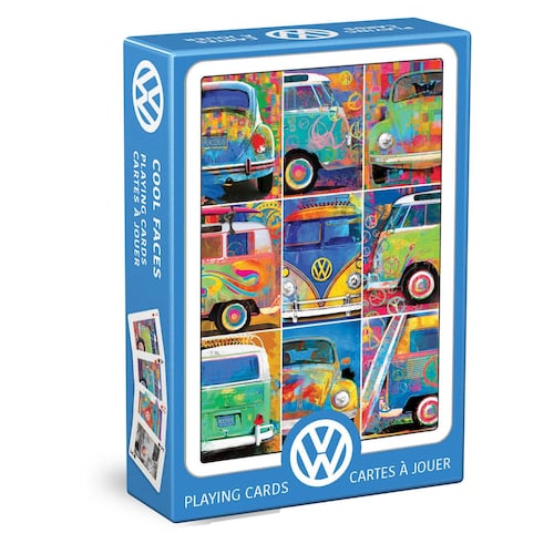 Juego de Cartas VW caras coloridas