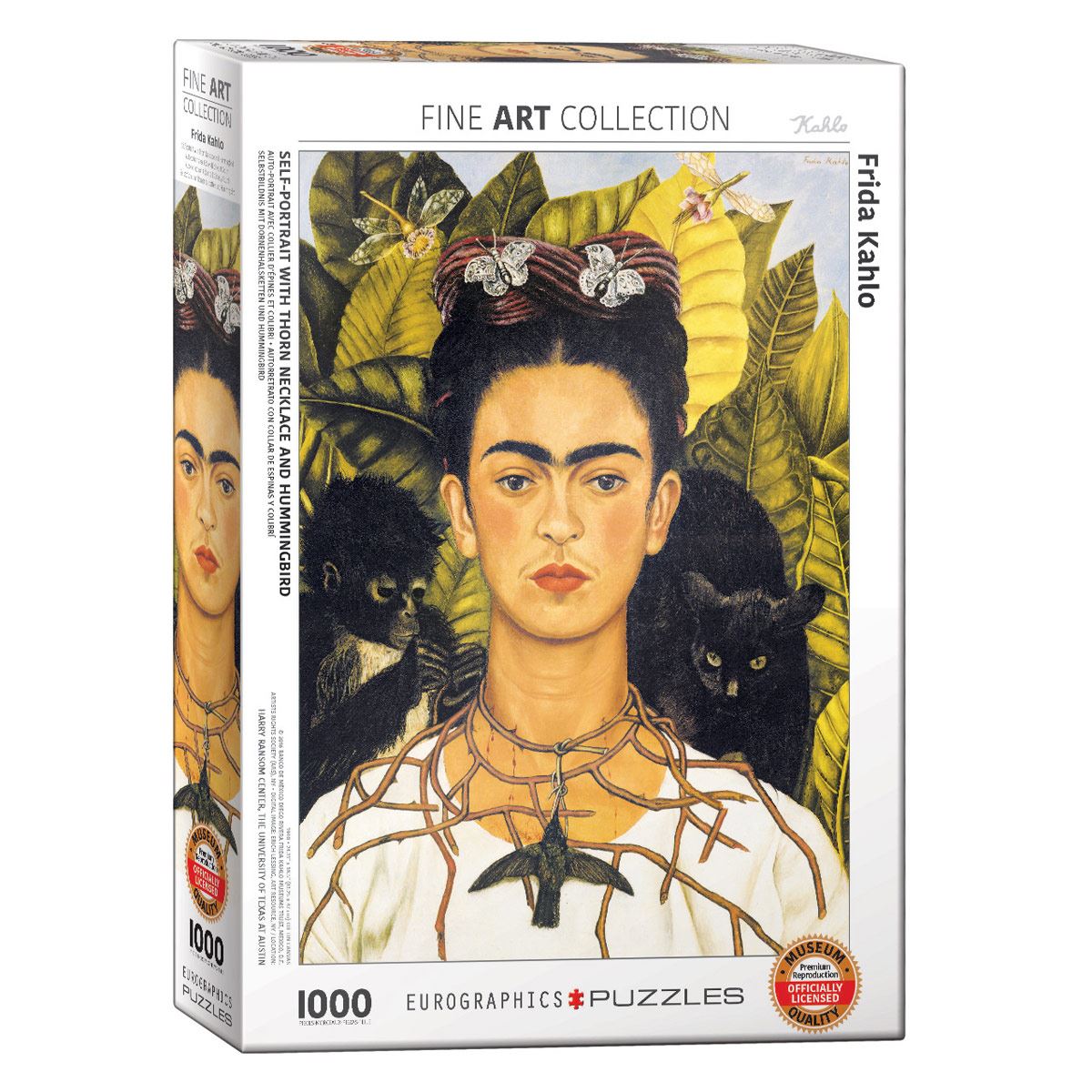 Rompecabezas retrato de Frida Kahlo 1000 pzas