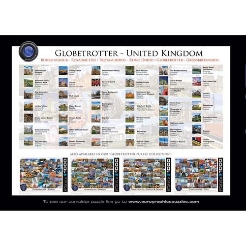 Rompecabezas Eurographics Globetrotter Reino Unido