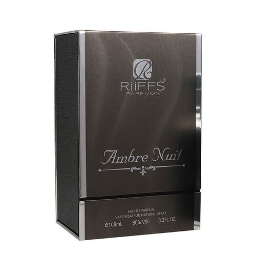 Fragancia para Hombre Riiffs Amber Nuit Eau de Parfum 100 ml