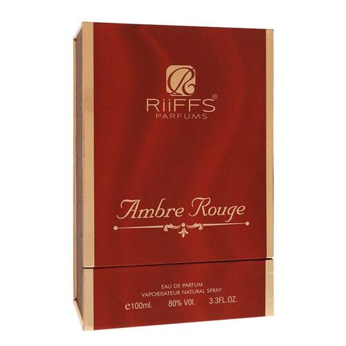 Fragancia Unisex Riiffs Ambre Rouge Eau de Parfum 100 ml