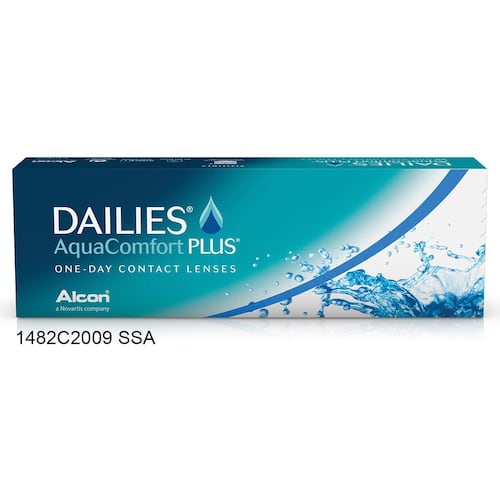 Lente de contacto Dailies Aqua Confort Plus.-00.50
