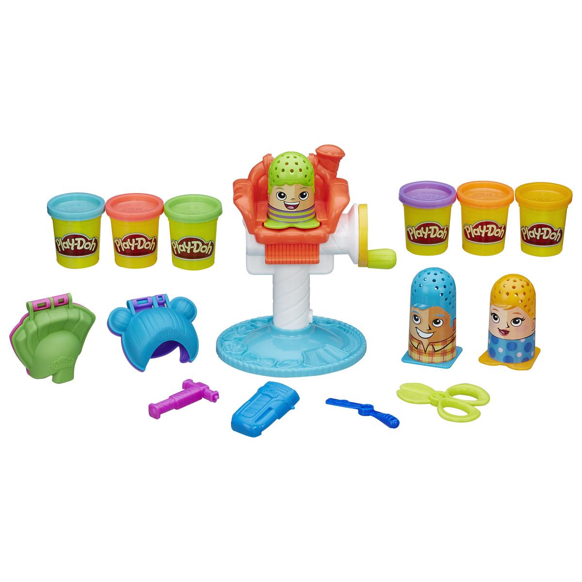 Play doh corte sales de cabello