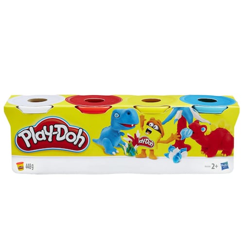 Play-Doh - Masa para moldear - Set de 4 latas de 112 gramos (colores variados)