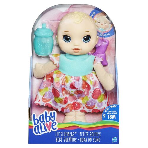 Baby Alive Bebé Sueñitos Muñeca Rubia