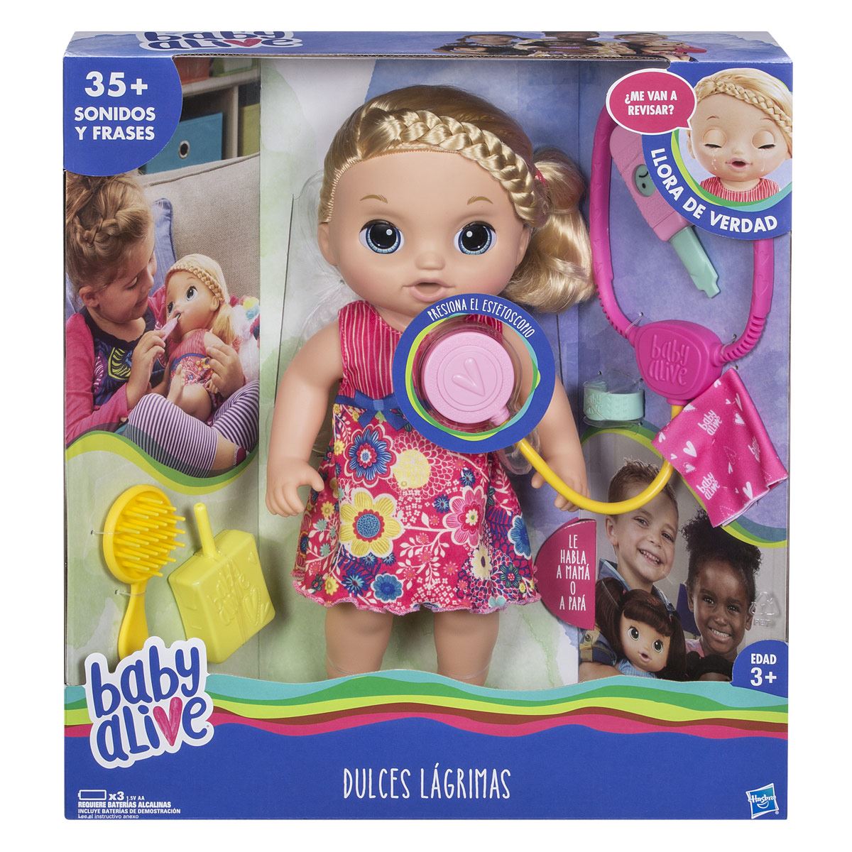 Baby Alive Dulces Lagrimas Muneca Rubia