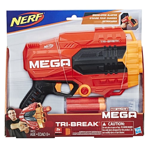Lanzador Nerf Mega Tri-Break