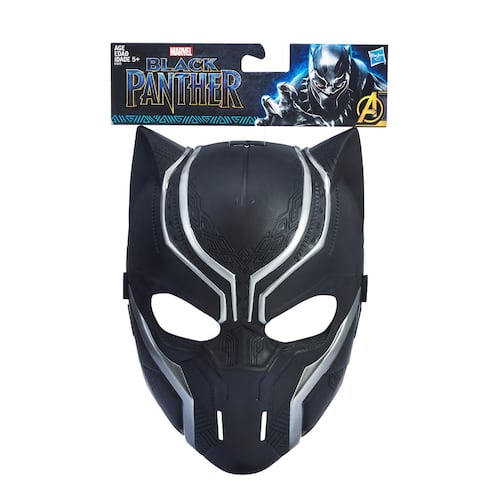 Máscara Básica Black Panther Marvel