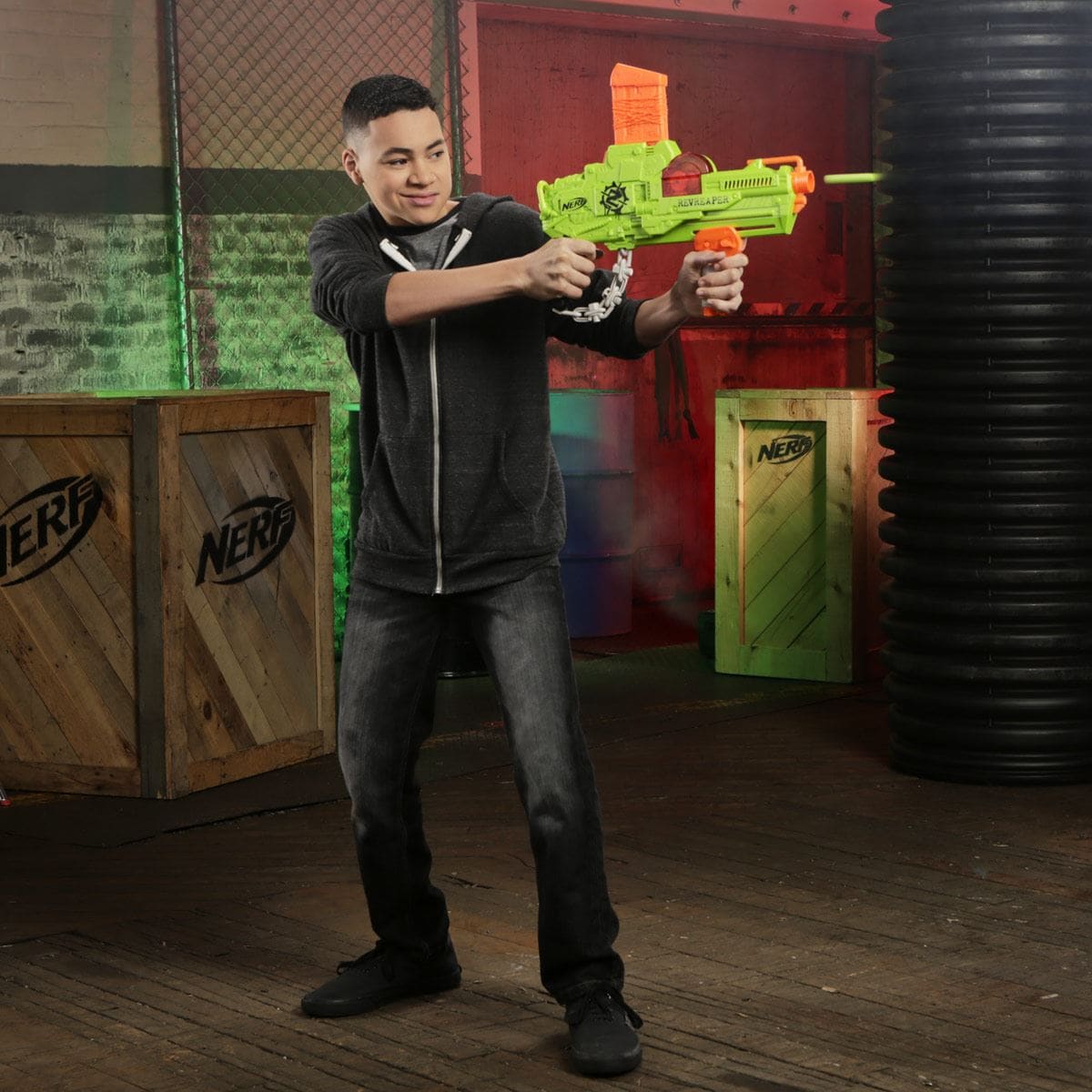 Lanzador nerf zombie hot sale