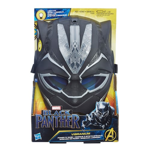 Máscara de Poder Vibranium Black Panther Marvel