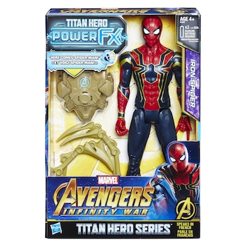 Figura Spider-Man con Power Pack 12 Pulgadas Avengers Marvel