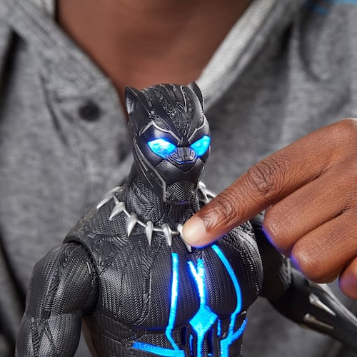 Figura Black Panther Garras de Combate Marvel