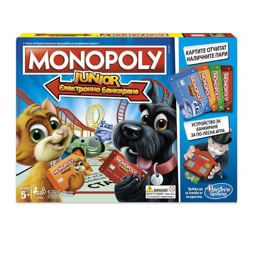 Juego de Mesa Monopoly Junior Banco Electrónico