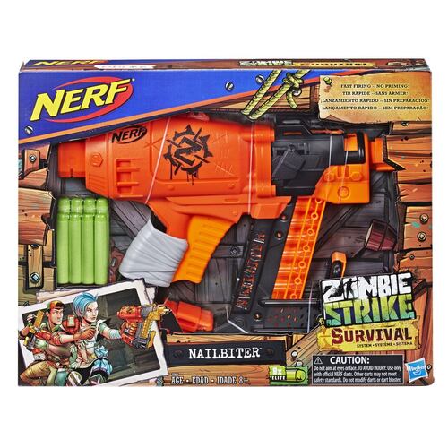 Lanzador NailbiterZombie Strike  Nerf